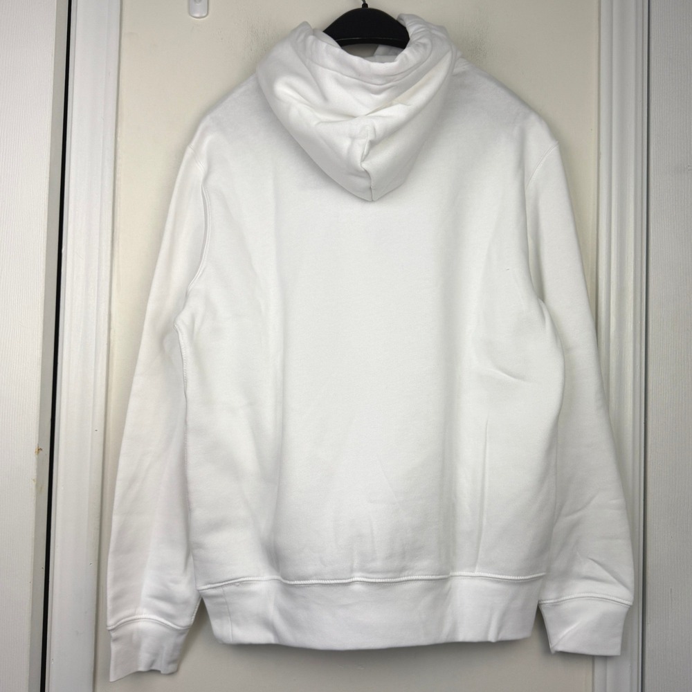 NEW Polo Ralph Lauren PREPPY POLO BEAR Hoodie Mens M White Pullover Fleece $185 - Picture 6 of 11
